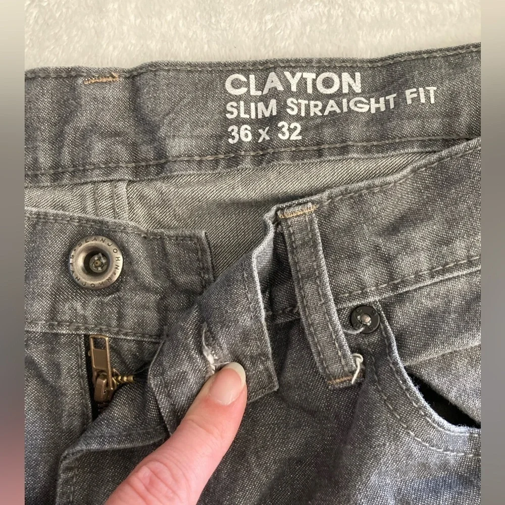 Sean John Clayton slim straight fit men’s denim jeans size36x32